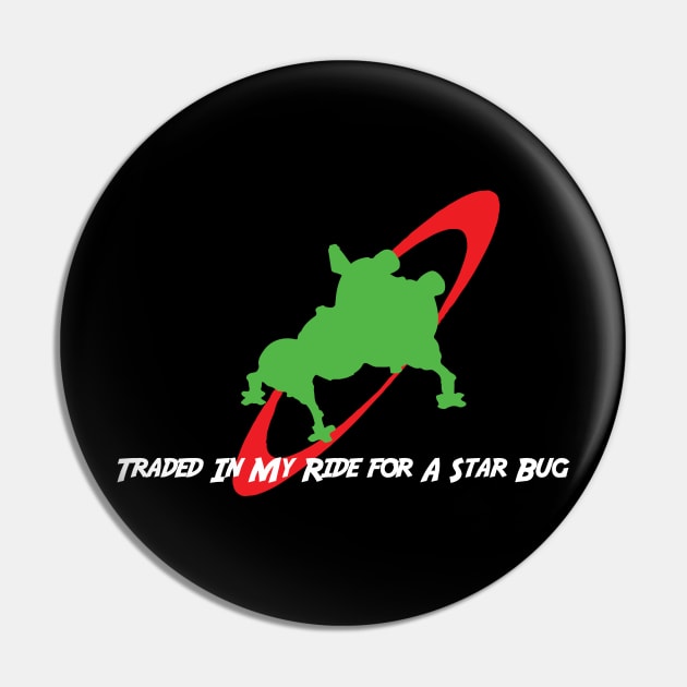 Star Bug Funny Red Dwarf Pin by Prolifictees