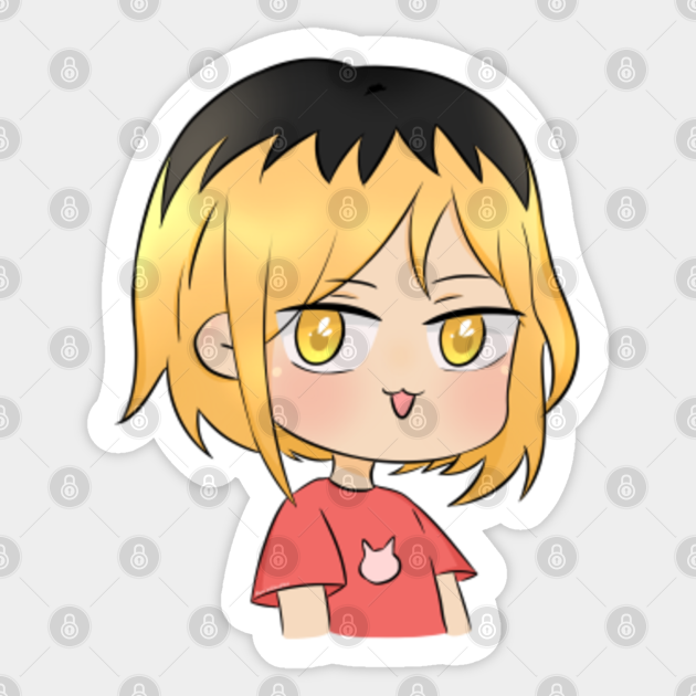 Kenma Haikyuu Sticker Teepublic Share the best gifs now >>>. kenma