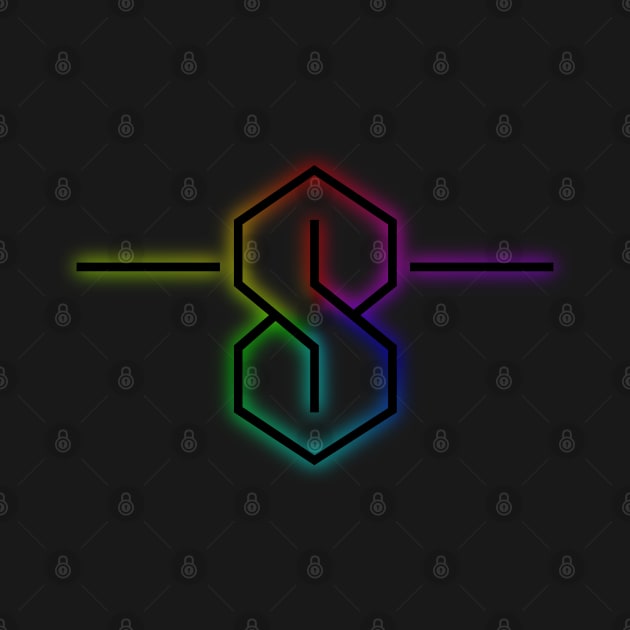 The "S" - Rainbow Glow by Brony Designs