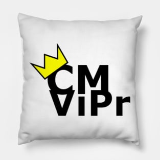 CMViPr Crown Black Pillow