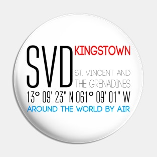 Kingstown, St. Vincent and the Grenadines Pin