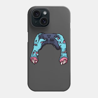 Zombie Hands Holding Video Game Controller Phone Case