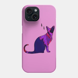 Cat Sillouette Phone Case