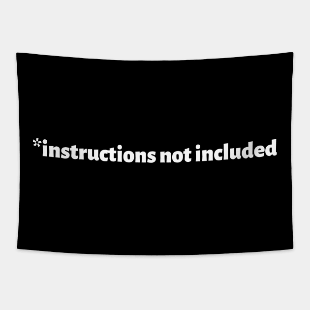 Instructions Not Included Tapestry by Oolong