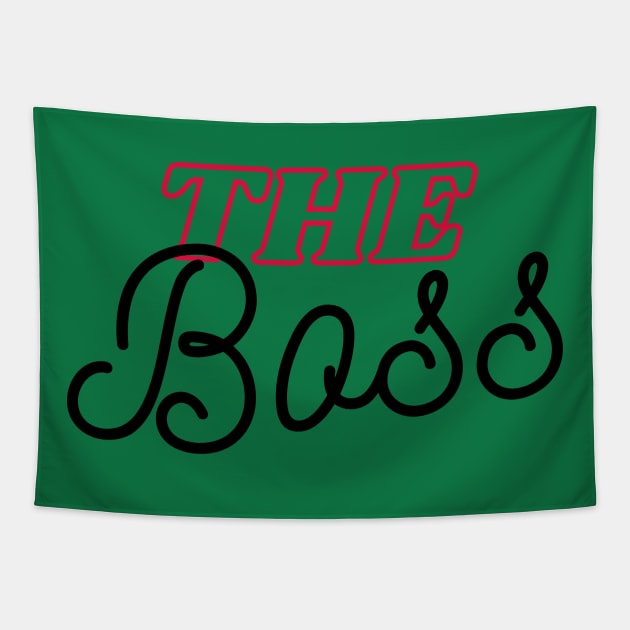 The Boss Couple Tapestry by ACH PAINT