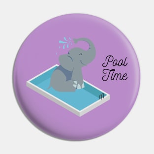 Pool time Pin