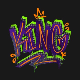 KING Graffiti Letter T-Shirt