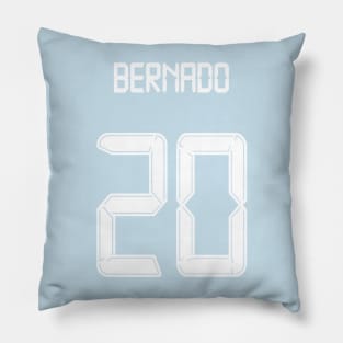 Bernado Man City 20 shirt Pillow