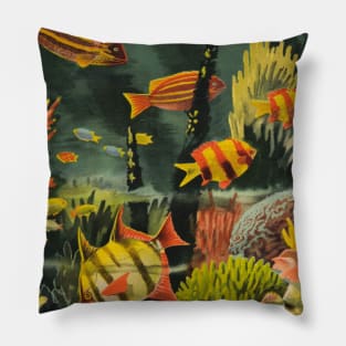 Great Barrier Reef Scene Pillow