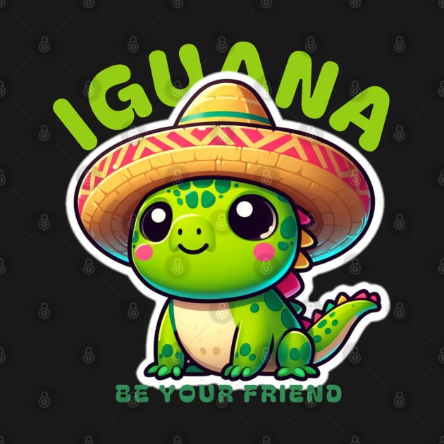 Iguana Be Your Friend by Abystoic