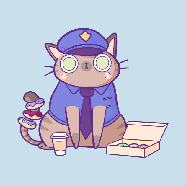 Police Cat by TaylorRoss1