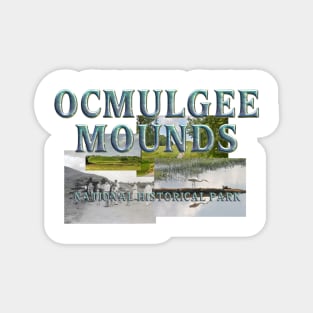 Ocmulgee Mounds Magnet