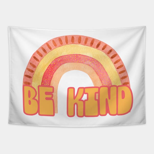 Be Kind Tapestry by JanesCreations