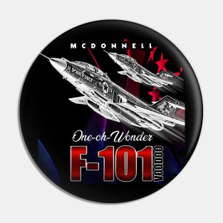 F101  Voodoo USAF long-range Bomber Supersonic Jet Fighter Pin