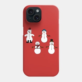 Snow Men Phone Case