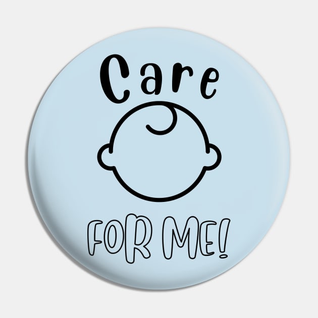 CARE FOR ME-Babies gift Pin by Mangú Shop RD