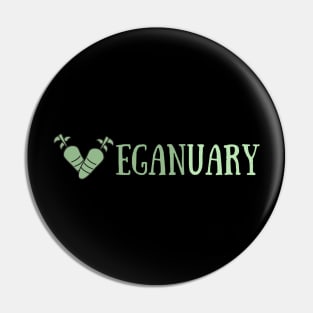 Veganuary Pin