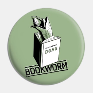 Bookworm Pin