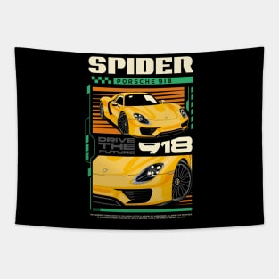 Spyder Porsche 918 Tapestry