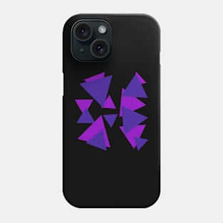 Purple Abstract Phone Case