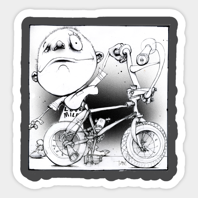 BMX RIDER - Bmx Rider - Sticker | TeePublic BMX RIDER - Bmx Rider - Sticker | TeePublic