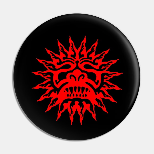 Sun Beast Pin by BarrySullivan