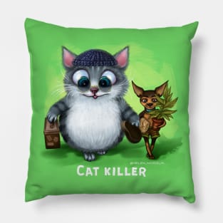 Cat Killer Pillow