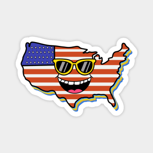 American Smile Magnet