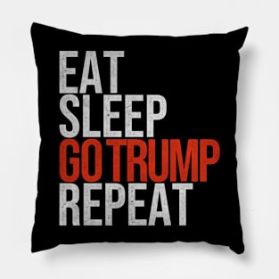 Go Trump Presidential Election 2024 Pillow