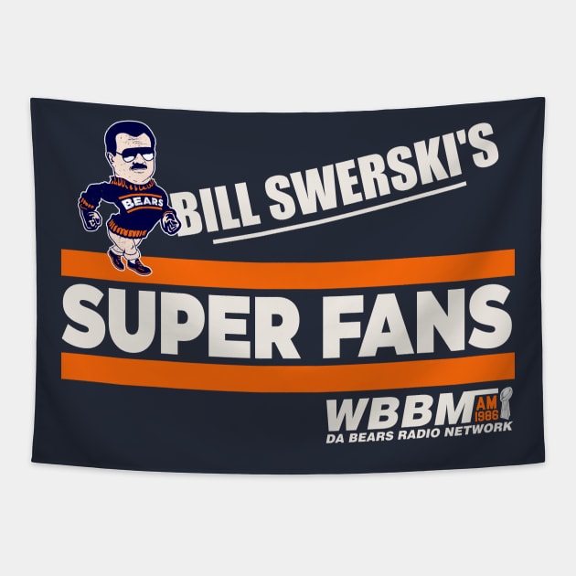 Bill Swerski's Super Fans Tapestry by darklordpug