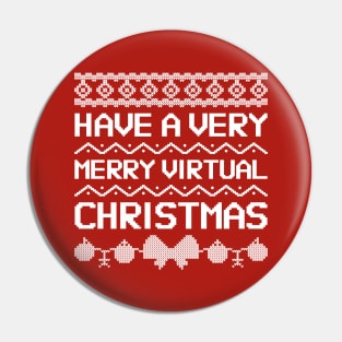 have a merry virtual christmas Pin