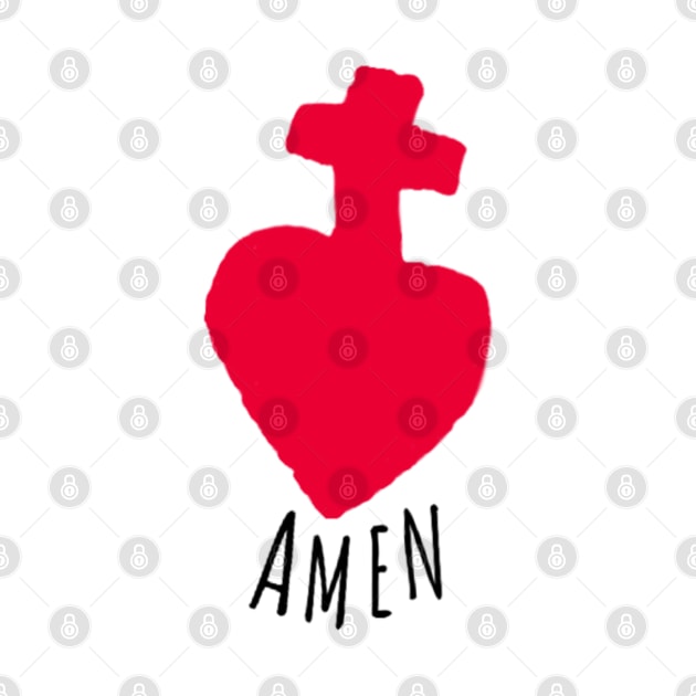 Amen Sacred Heart by SenecaReads