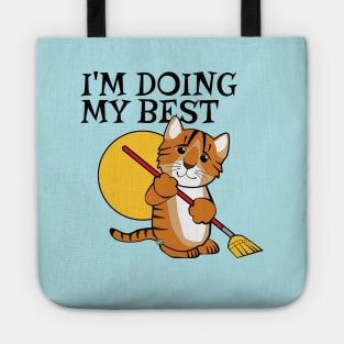 Doing My Best Tiger Cleaning Tote