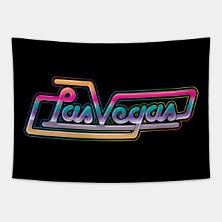 Vintage 80s Vegas Tapestry