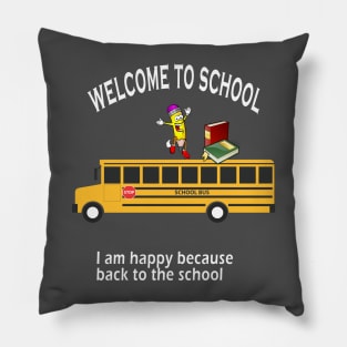 back to the school Pillow