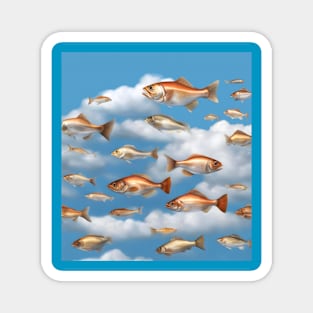 Raining Fish Magnet