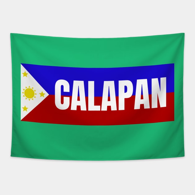Calapan City in Philippines Flag Tapestry by aybe7elf