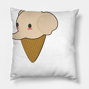 Kawaii ice cream is actually an Elephant Pillow