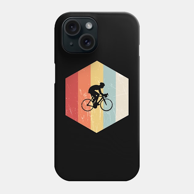 Cycling Retro Distressed Style Phone Case by BeDesignerWorld