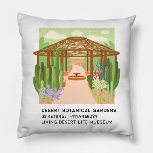 Desert Botanical Gardens Pillow