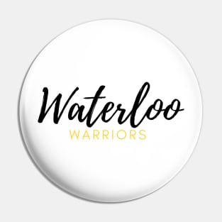 Waterloo Warriors Pin