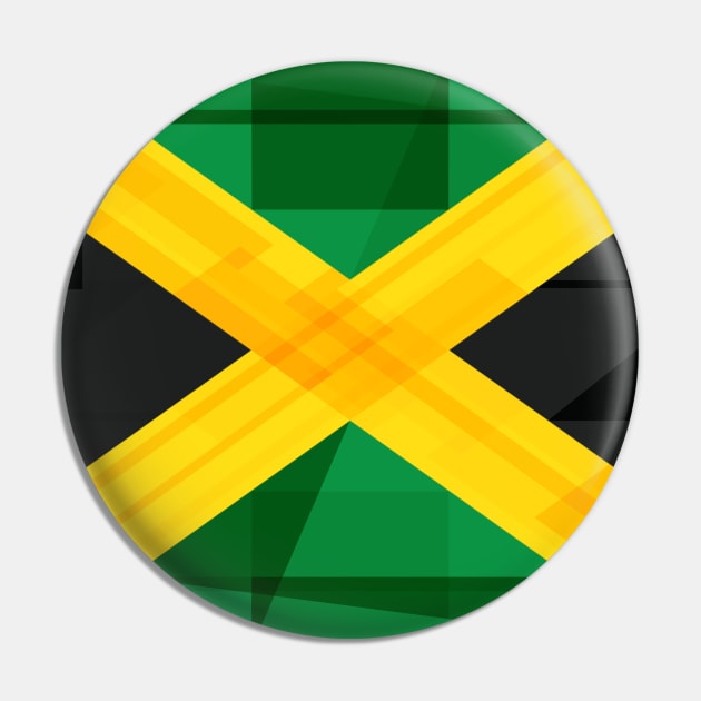 Jamaica flag Pin by fimbis