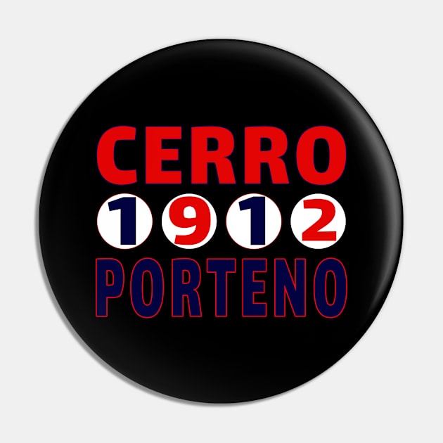 Cerro Porteno Classic Pin by Medo Creations