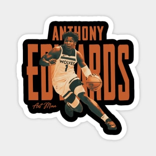 Anthony Edwards Retro Magnet