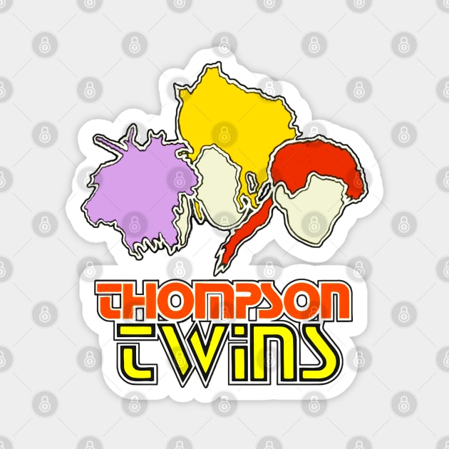 1985 Thompson Twins Magnet by Pop Fan Shop