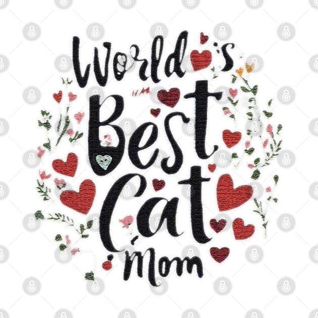 World's Best Cat mum by JnS Merch Store