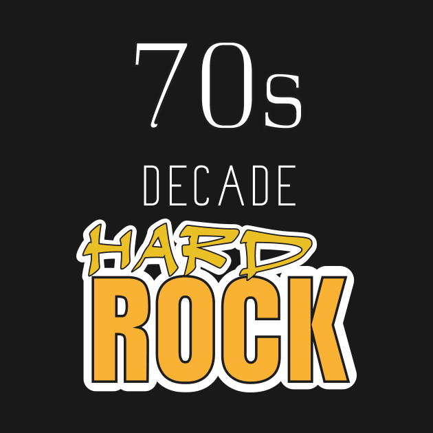 Hard rock decade - 70s by TS Studio