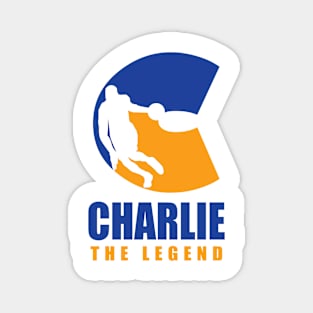 Charlie Custom Player Basketball Your Name The Legend Magnet