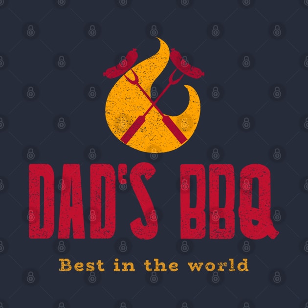 Dad's BBQ Best in the World by All About Nerds