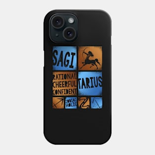 Zodiac SAGITARIUS Graffiti Box Series Phone Case